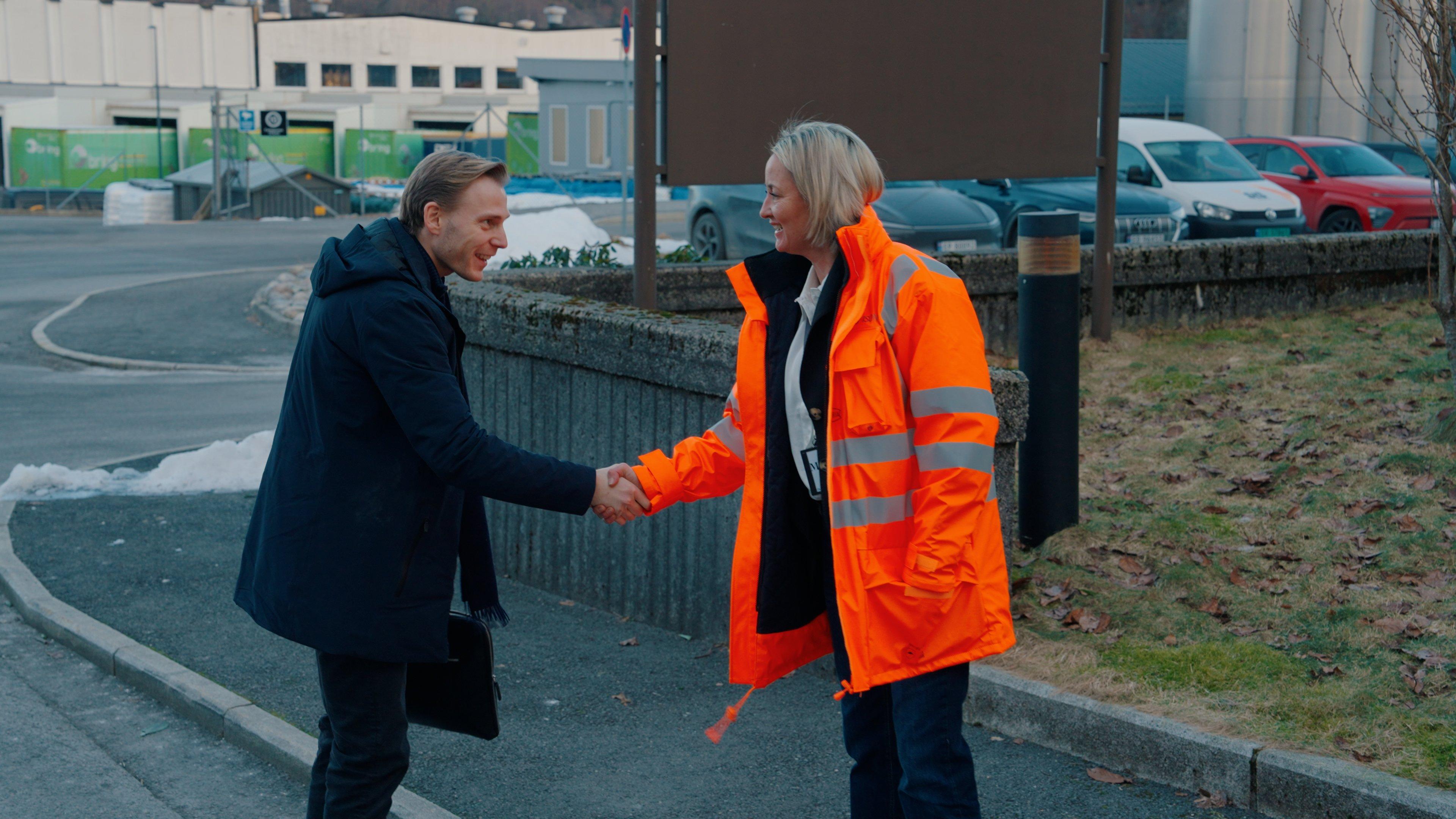 Henrik Pettersen Sunde og Ingrid Solheim