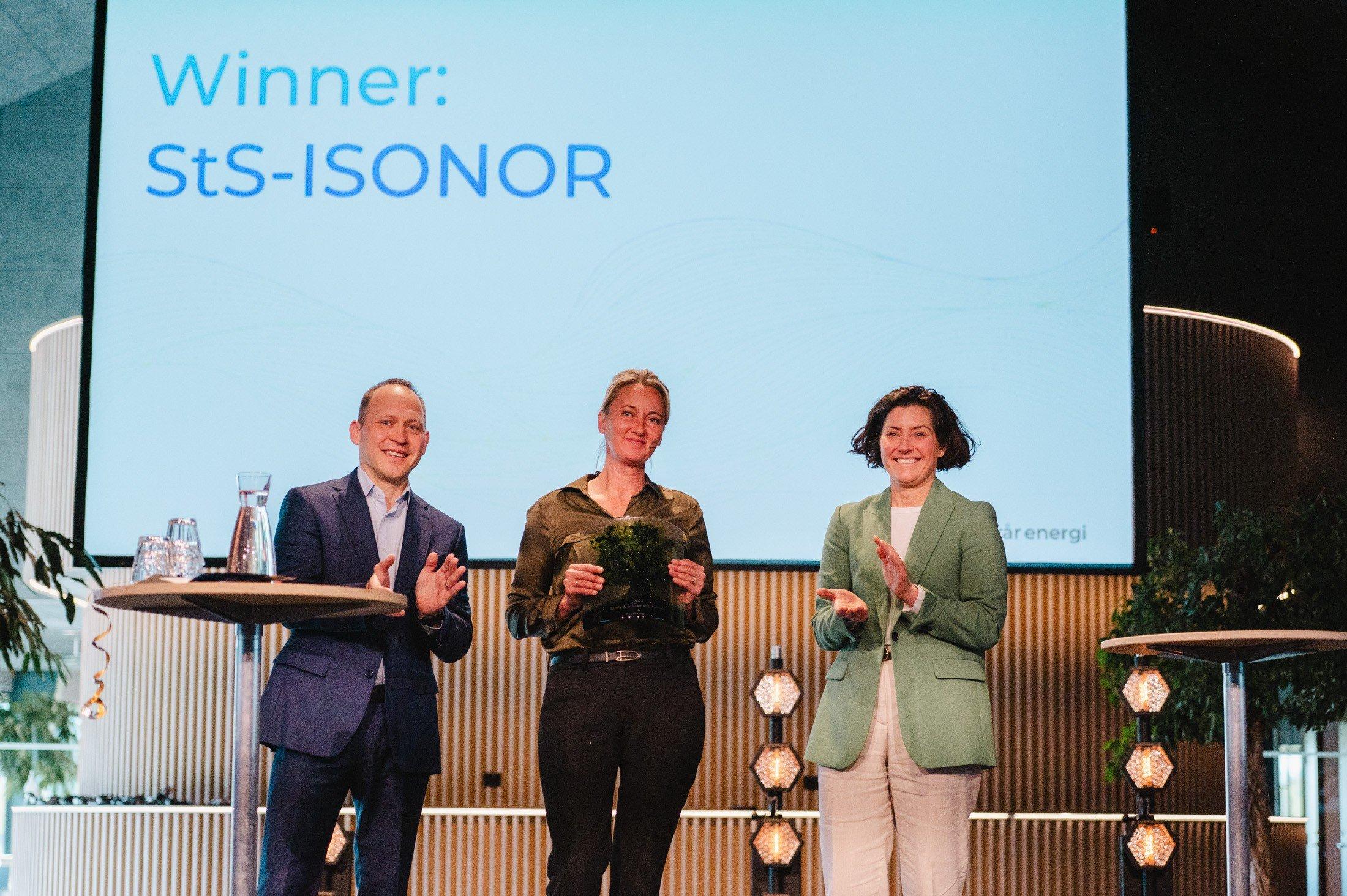 StS-ISONOR vinner bilde