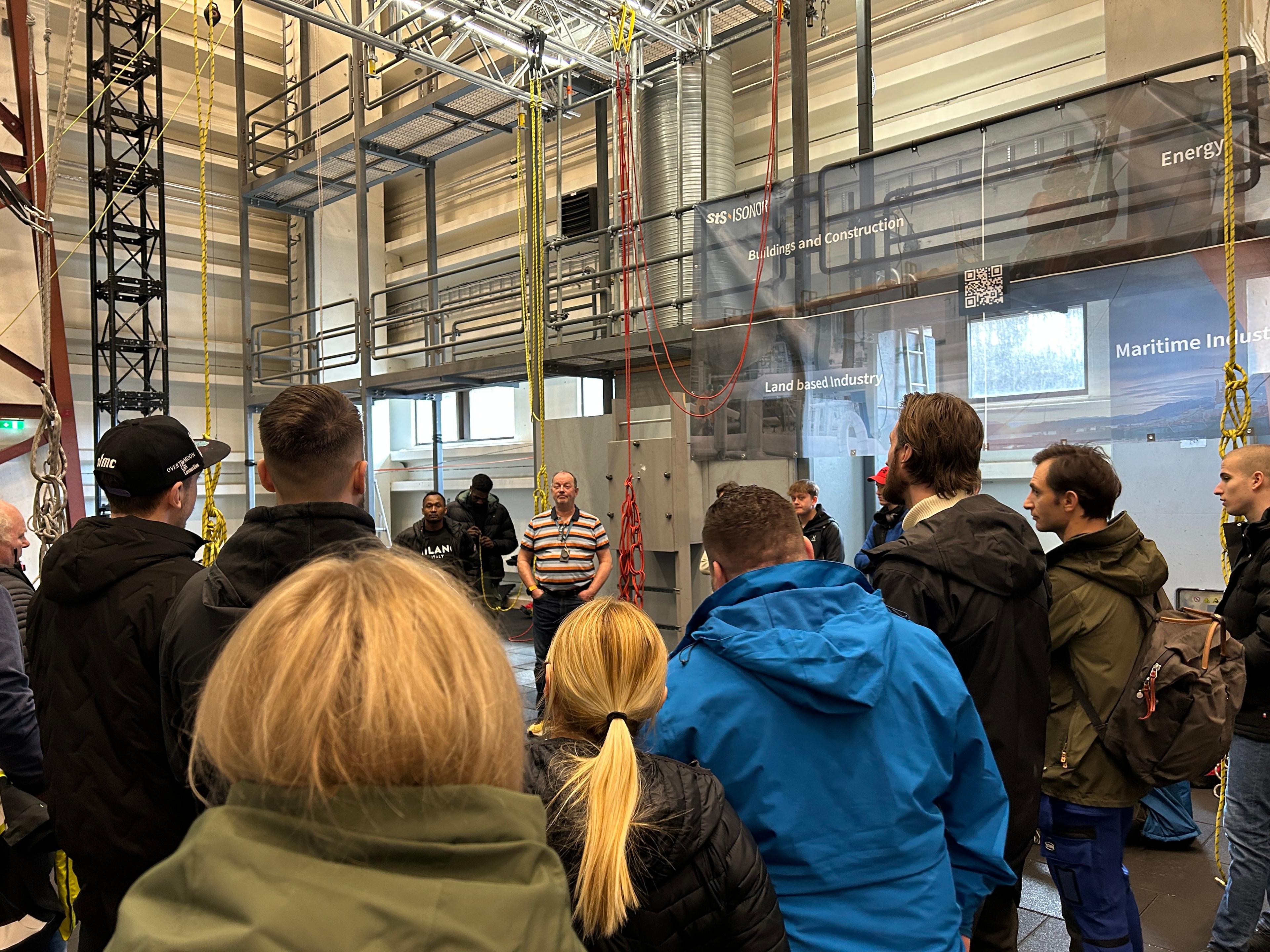 Besøk i kurssenteret. 2