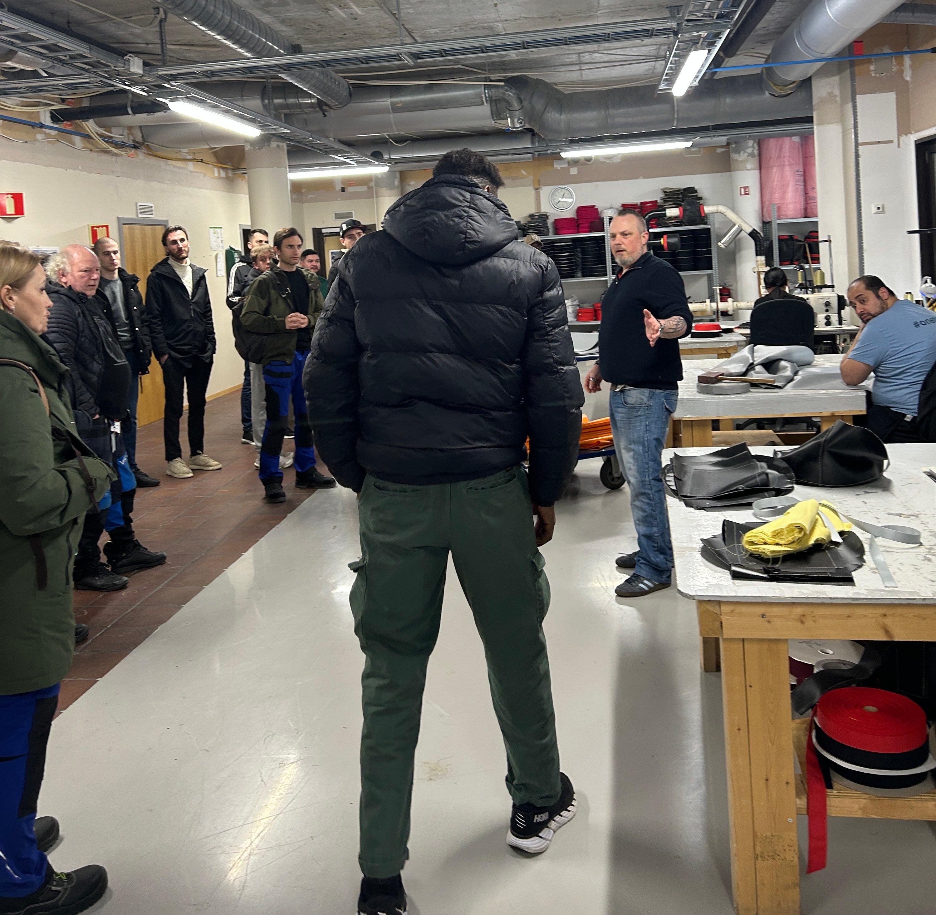 Besøk i produksjonen vår. 1