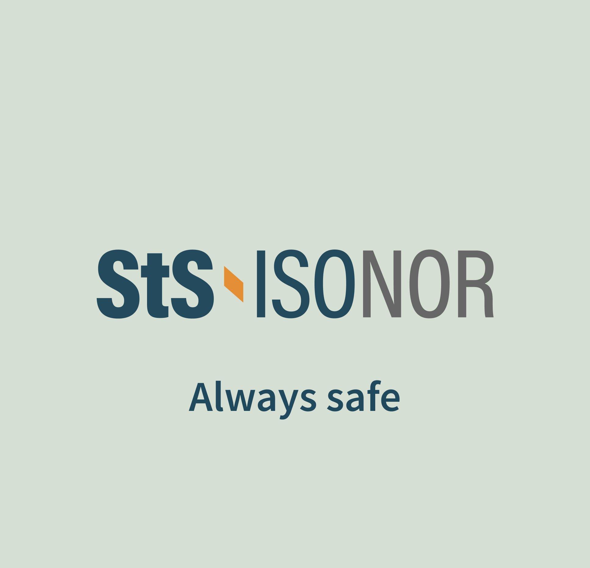 Logo and always safe cover